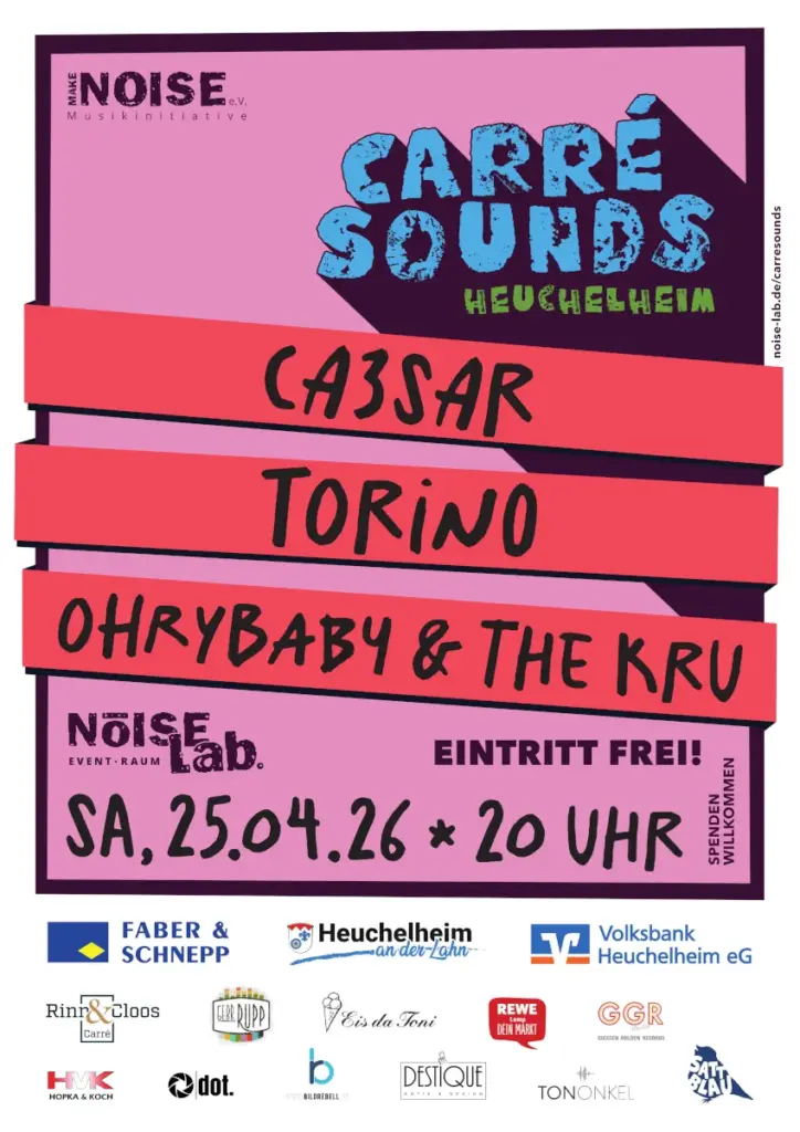 Carré Sounds 25.04.2026 in Gießen Heuchelheim